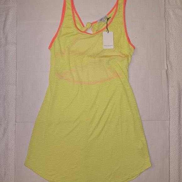 Green Envelope Other - GREEN ENVELOPE KNOTTED PEEKABOO BACK SWIM COVERUP DRESS